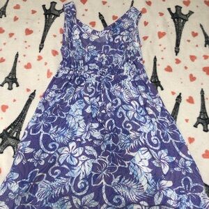 💜 Women’s Purple Floral Sundress - Blue Ginger 💜